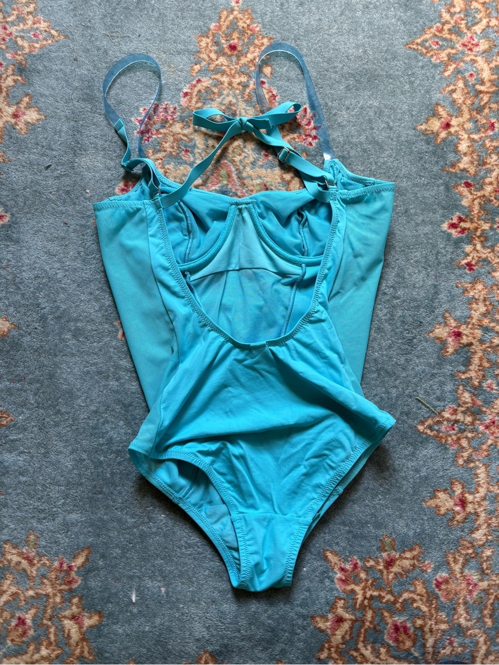 La Perla 32D Turquoise Blue Swimsuit - Picture 7 of 7